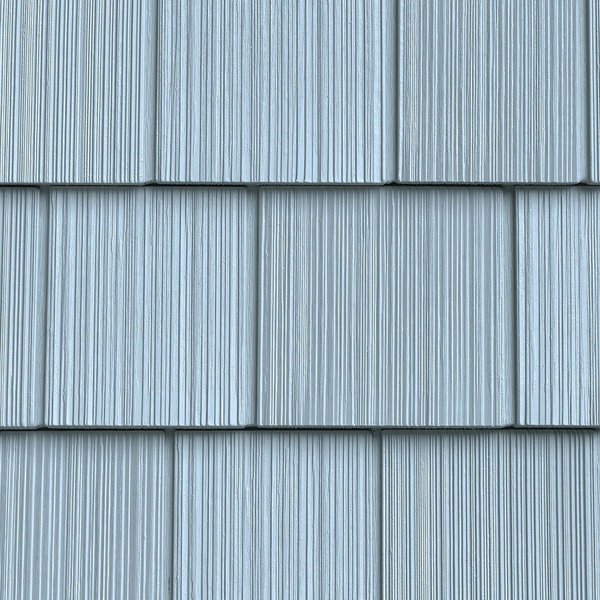 The Foundry 7in. W x 60 3/4in. L Exposure, Vinyl Perfection Shingles Total 100 Sq. Feet, 253 - Blueberry, 34PK 1401253